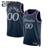 Dječji NBA Dres Philadelphia 76ers Personalizirani Nike 2025-26 City Edition Navy Swingman